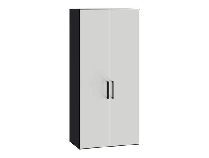 Drehtürenschrank Atlantis, Byyu, hellgrau matt
