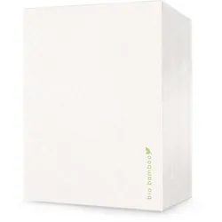 Bio Bamboo® – Einwegserviette, 30 x 40 cm, extrem weich, kompostierbar, Bambusviskose, 1000 Stück, weiß