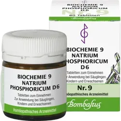 BIOCHEMIE 9 Natrium phosphoricum D 6 Tabletten 80 St Tabletten