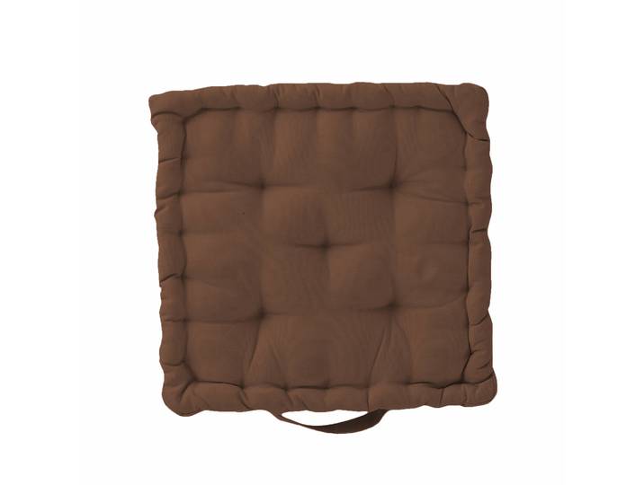 Coussin de sol uni coton - Blancheporte