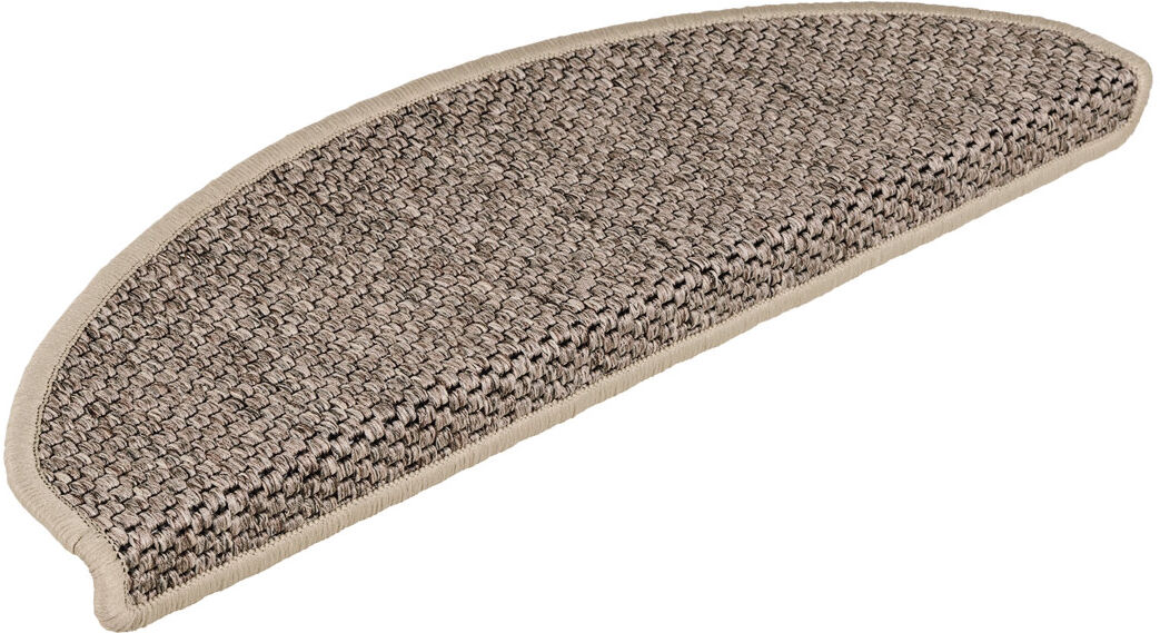 Hykkon Shellson Non-Slip Stair Tread Blue Semi-Circle 17cm x 56cm
