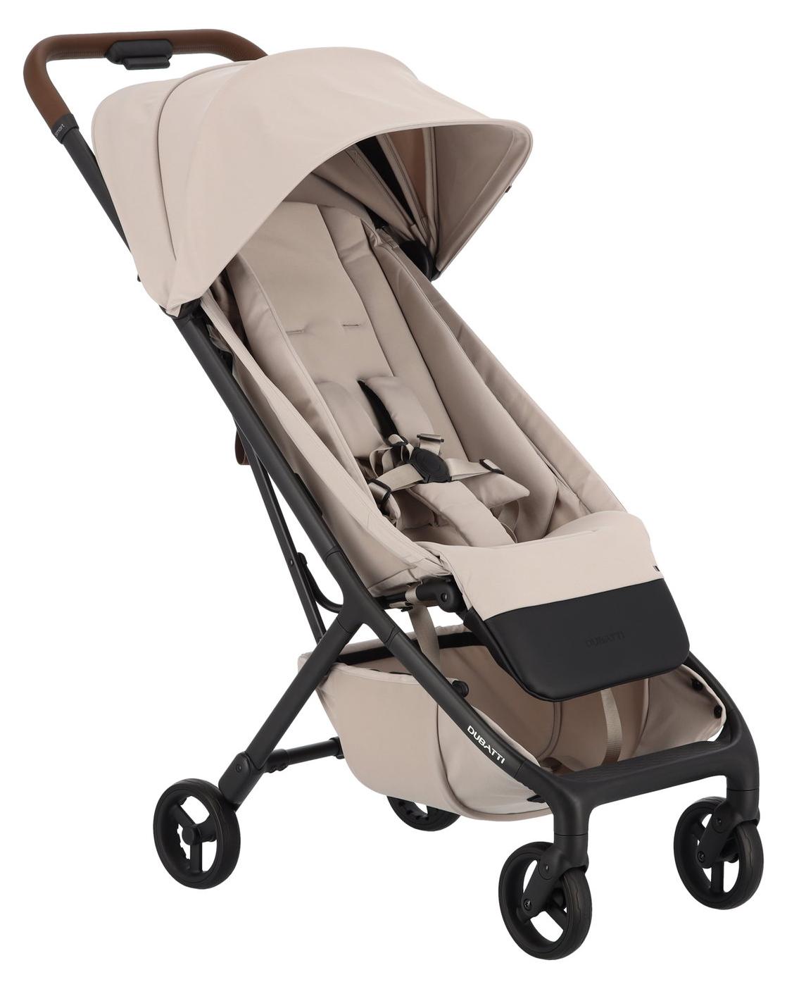 Dubatti Smart E3 Buggy - Black/Tofu Gray/Brown Leather