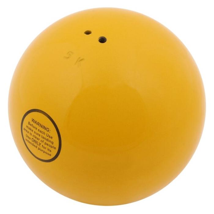 Kübler Sport Wettkampfstosskugel aus Stahl, 5 kg (5000 g) (KU-VX-TE-5000)