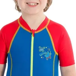 SPEEDO Kinder Sw-slip Seasquad Hot Tot Suit Im Blue, Größe 98 in Blau Blau