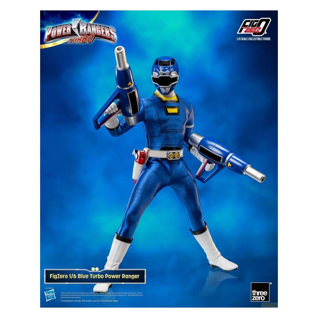 ThreeZero Power Rangers Turbo FigZero Actionfigur 1/6 Blue Turbo Power Ranger 30 cm (52786807)