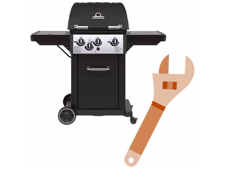 Broil King ROYAL 340 (montiert) Gasgrill – schwarz