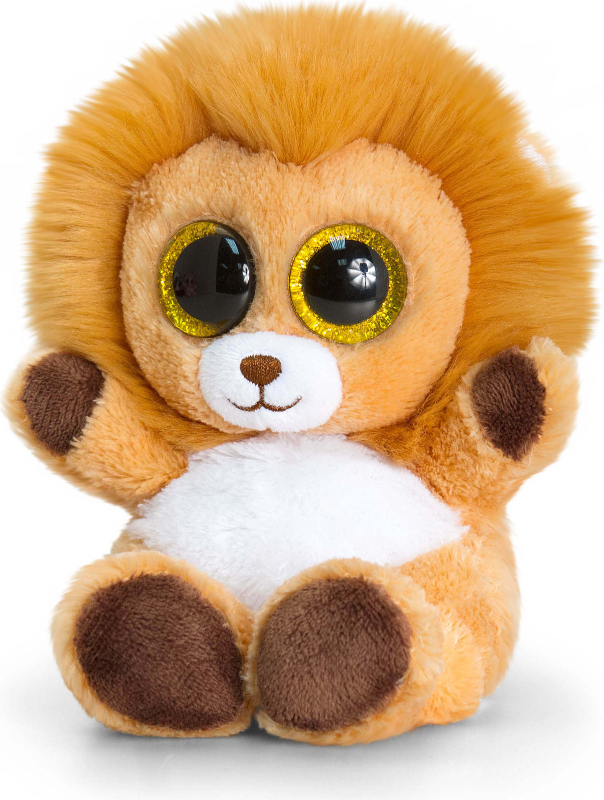 Keel Toys Mini Pluche Knuffel Leo, 15 cm