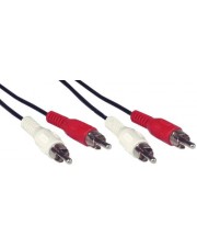 InLine Cinch Kabel 2x Stecker / 3m Audiokabel 3 m (89938A)