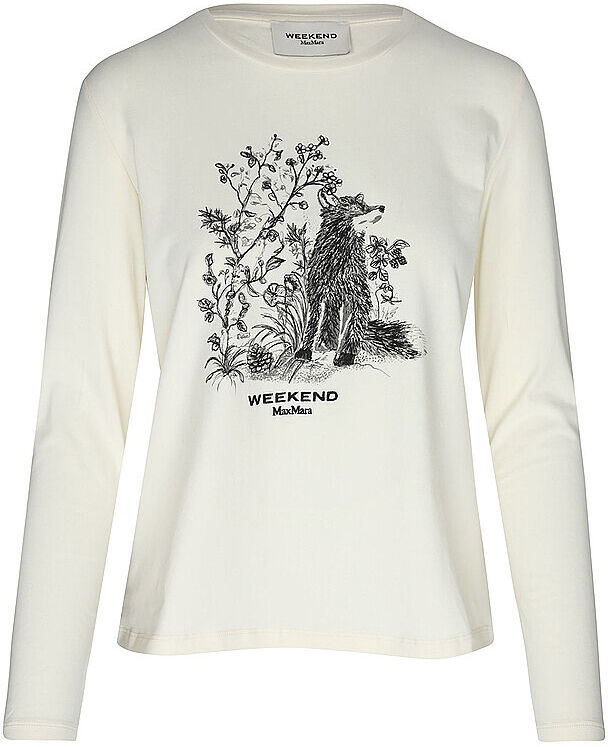 WEEKEND MAX MARA Langarmshirt  creme   S S