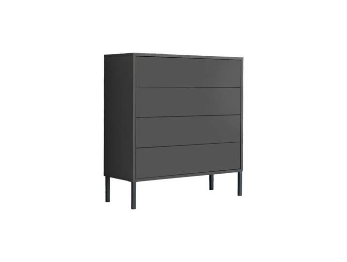 Mid.you Kommode Mailand Typ 3 + MF, Anthrazit, Metall, 4 Schublade(n) Schubladen, 79x86x33 cm, erweiterbar, stehend, Wohnzimmer, Kommoden & Sideboards, Kommoden