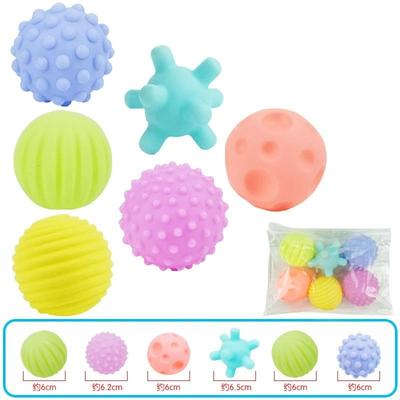 Uplifted Finds Textured Multi Sensory Baby Touch Ball Set macarone Pop