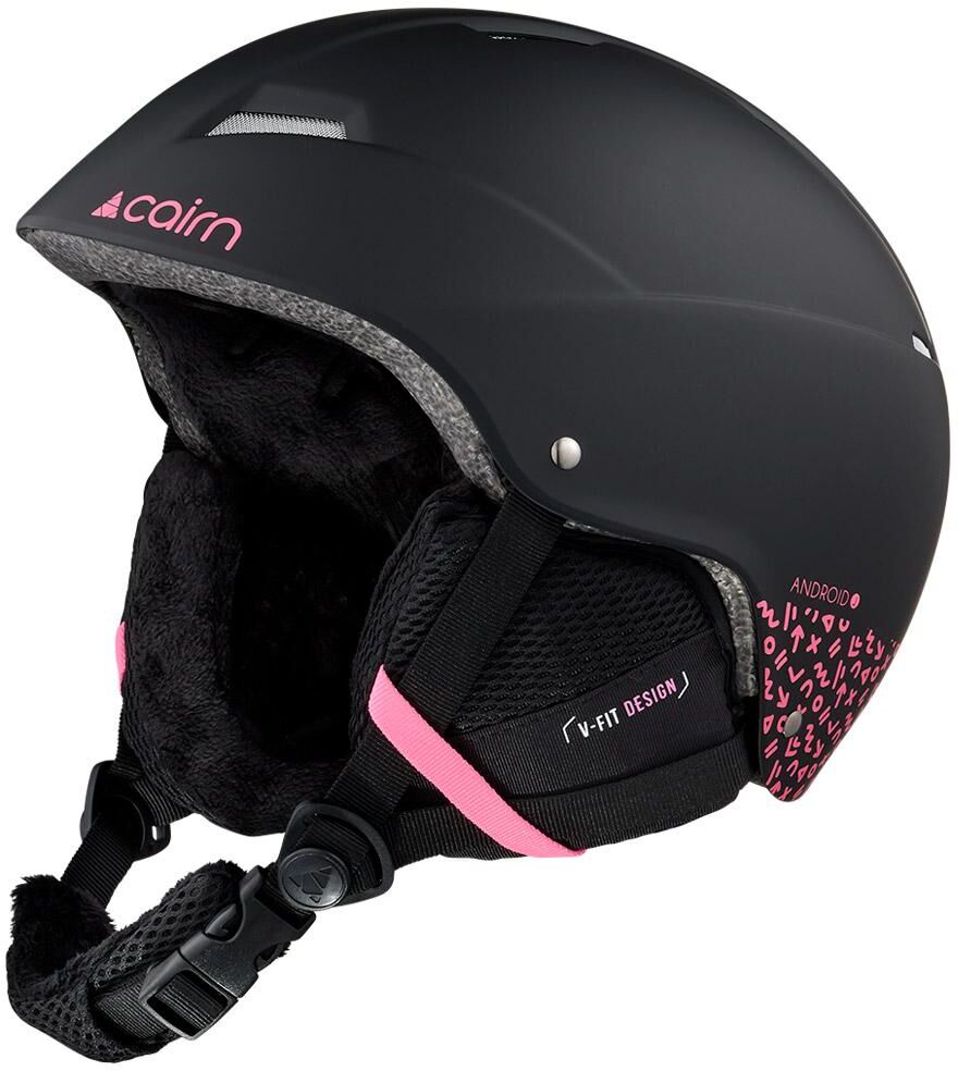 Cairn  - Android Graphic Junior Black Pink - XS - Casque de ski