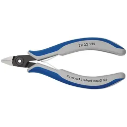 KNIPEX Präzisions-Elektronik-Seitenschneider ESD Spitzer Kopf Brüniert 2-K-Griff