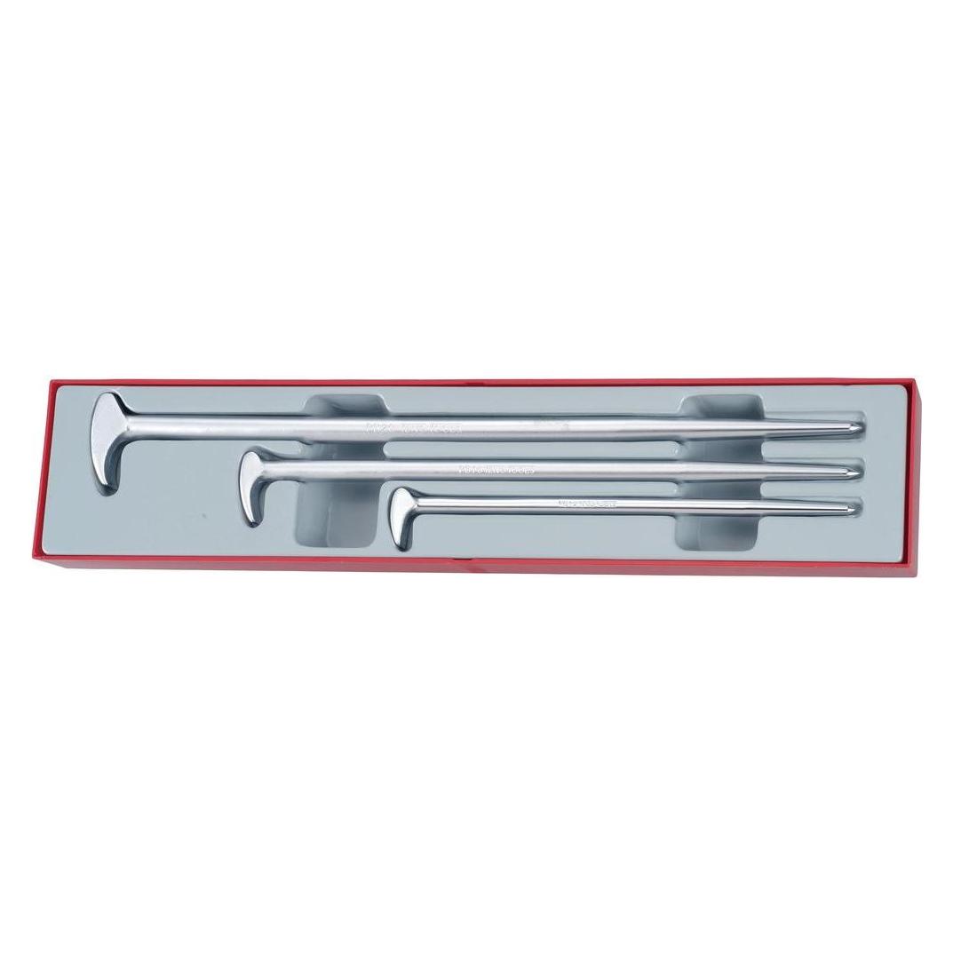 Teng Tools Crowbar, 300 mm, 400 mm, 500 mm Length (TTXPB3)
