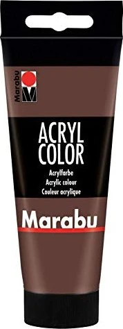 Marabu Acrylfarbe mittelbraun 100 ml