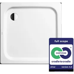 Kaldewei, Duschwanne, Plan de douche 392-1 100x100cm, 440200010001, 440200010001