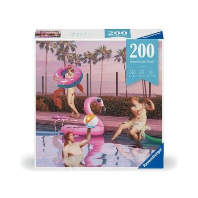 Erwachsenenpuzzle 200 Teile - Poolparty