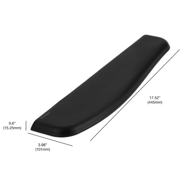 Kensington ERGOSOFT WR STANDARD Tastatur-Handgelenkauflage Schwarz (K52799WW)