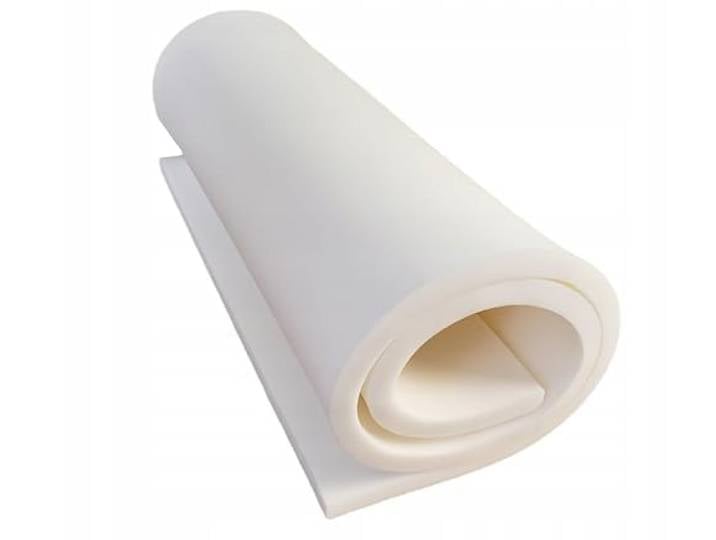 All4All Schaumstoffplatte - Schaumstoff - Matratze mittelhart T25 - Schuamstoffmatratze - Topper -Schaumstoffzuschnitt - Polster Auflage - Weiß - 90x200x15cm