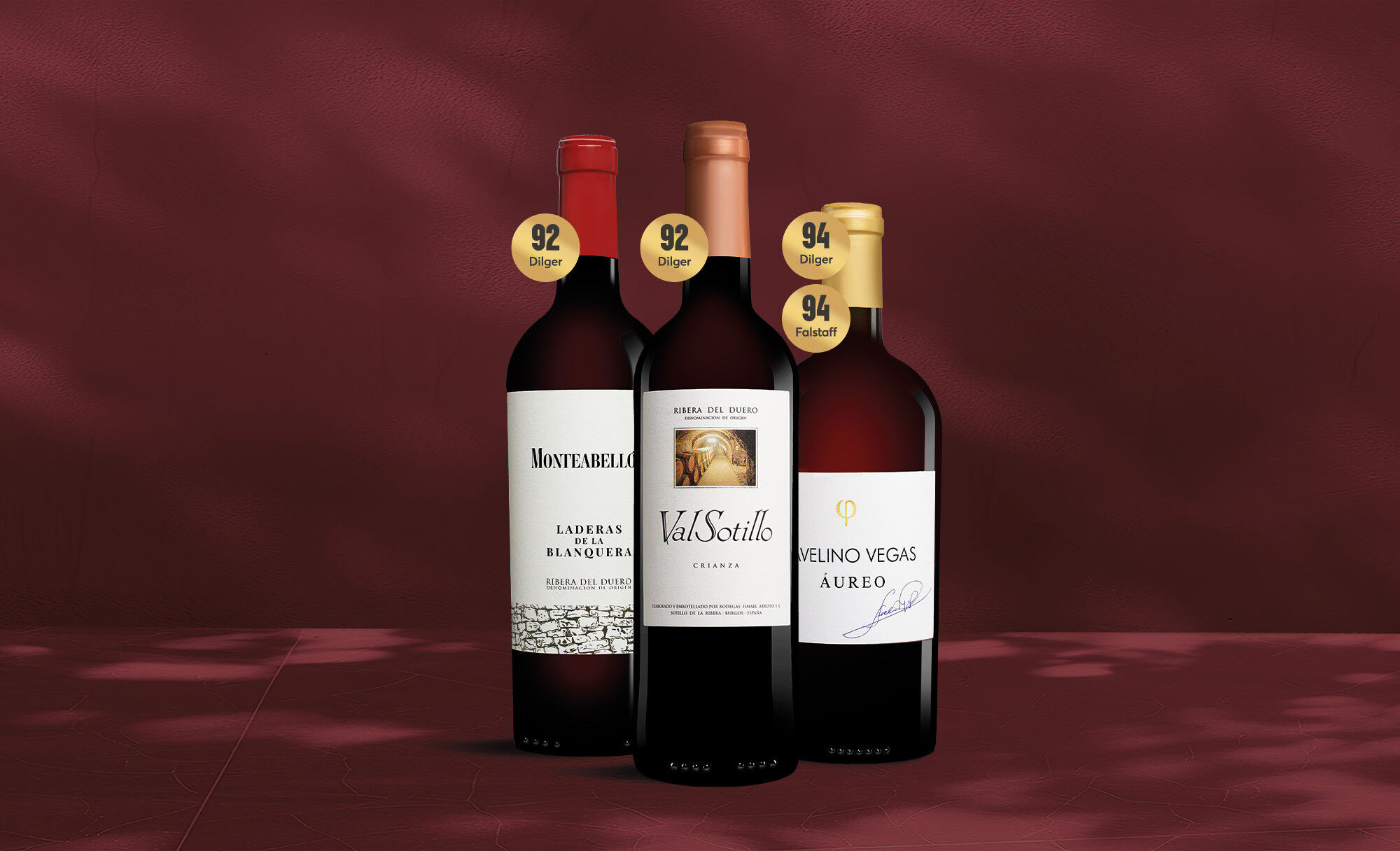 Ribera del Duero-Paket Weinpaket  aus Spanien