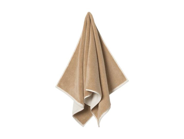 Ferm Living Serviette de bain Ekko Cashmere-off-white, 70x140 cm