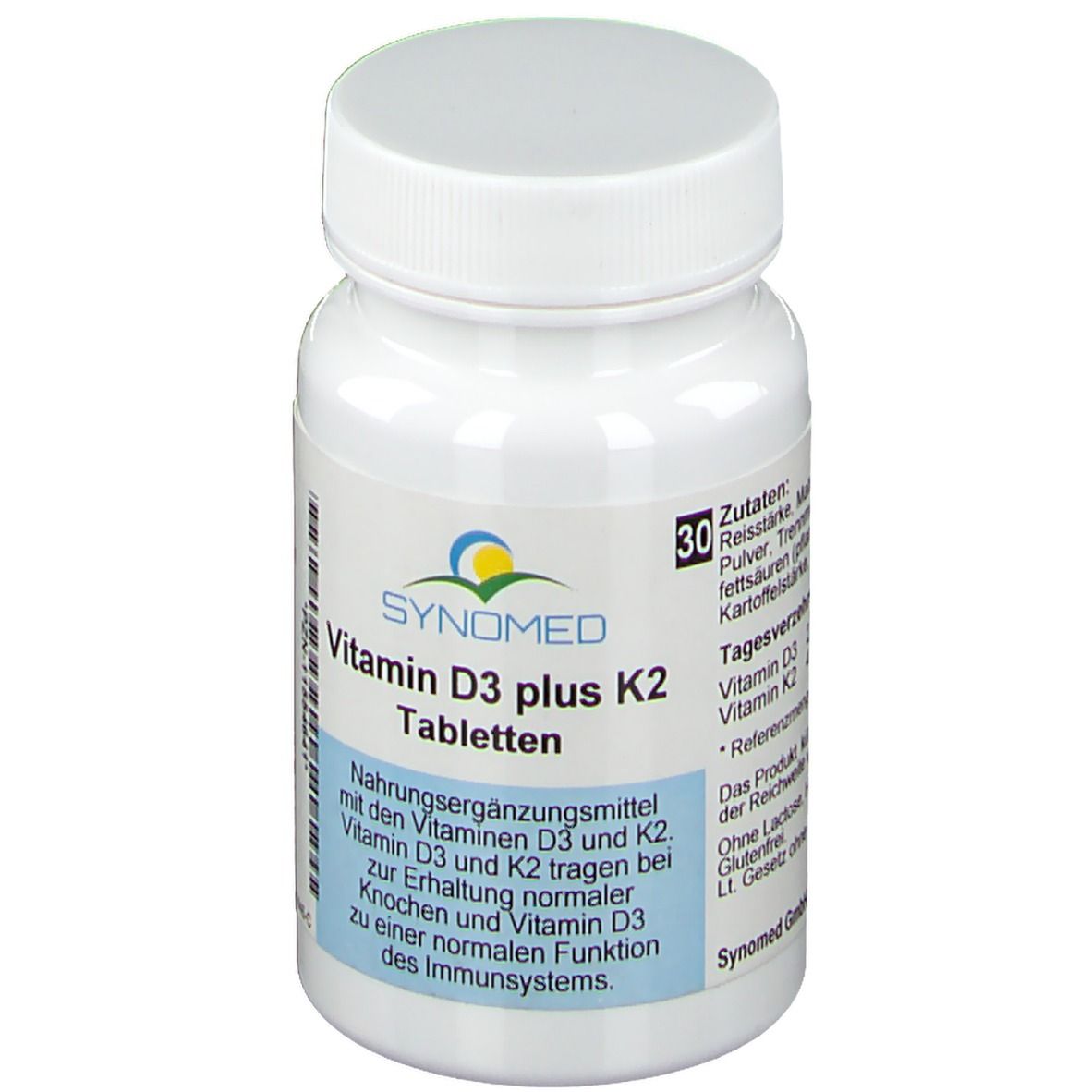 Vitamin D3 Plus K2 Tabletten 30 St