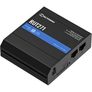 Teltonika WLAN-Router RUT271, RUT271000000, 5G, bis 223 Mbit/s 5G, Wi-Fi 4, Mesh, Digital-I/O, PoE-In