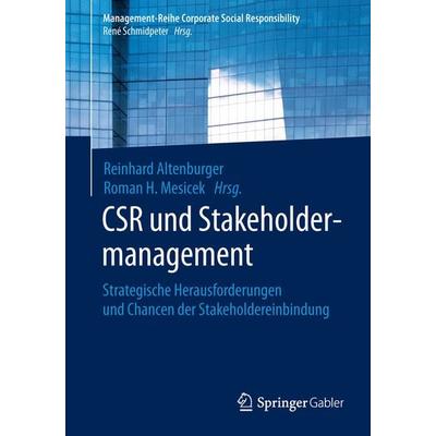 CSR und Stakeholdermanagement, Taschenbuch von , Springer Berlin, 978-3-662-46559-2