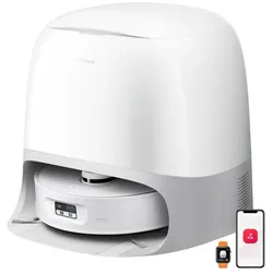 Roborock Qrevo Curv 2 FlowX, Staubsauger Roboter, Weiss