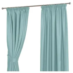 VERDUNKELUNGSVORHÄNGE Fischgrät mit Thermo-Funktion, Kräuselband 117/228 cm