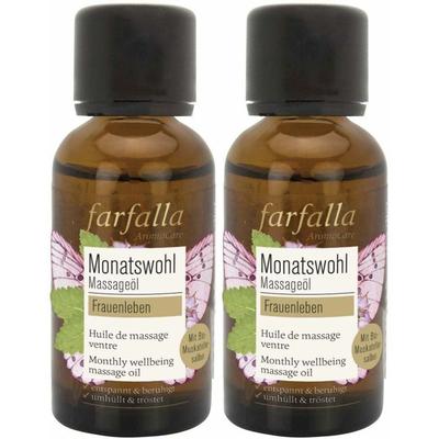 Farfalla Monat Massageöl Frauen Muskateller 30 ml x2 2x30