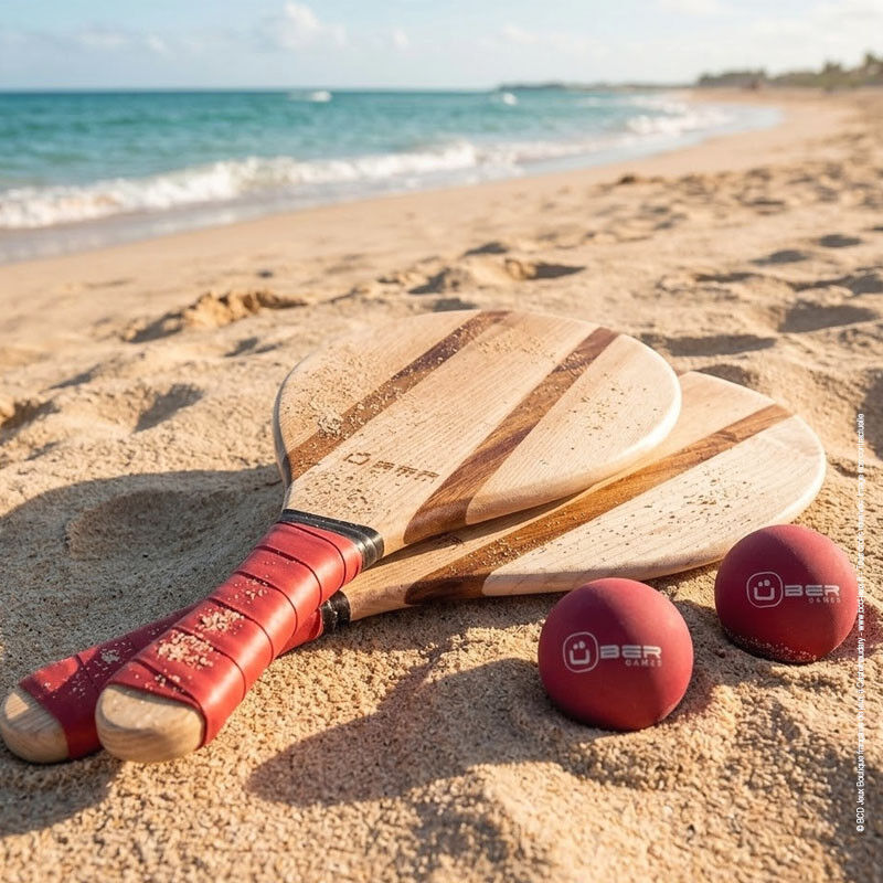 Uber Games Raquettes de plage Premium - Frescobol UberGames