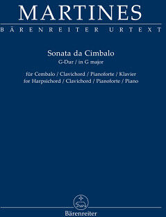 Bärenreiter Martines Sonata da Cimbalo