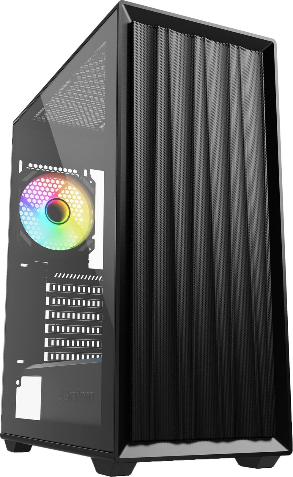 Sharkoon VK3 RGB ATX Computerbehuizing met Glas, Zwart