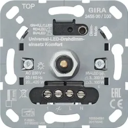 Gira LED-Univers.-Dimmereinsatz Komfort 245500