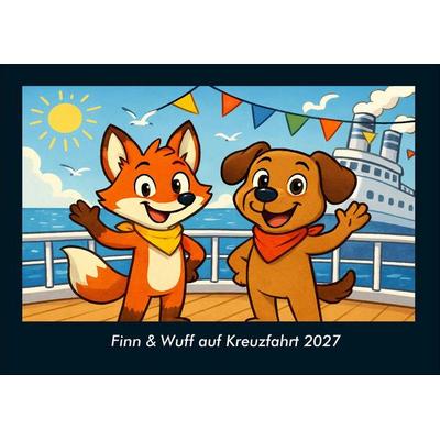 Finn & Wuff auf Kreuzfahrt 2027 Fotokalender DIN A4