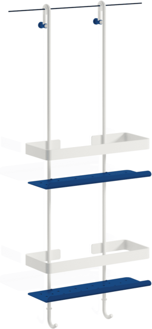 Giese GmbH Giese Bodyguard Duschkorb Newport Fanedition 30710-78 blau/weiß