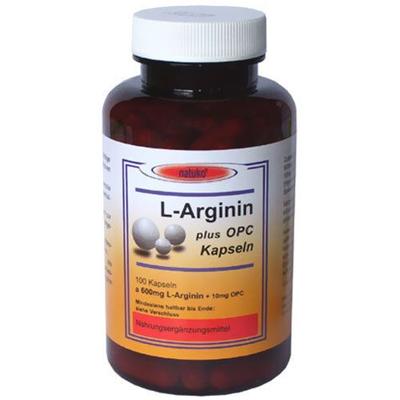 L-Arginin+Opc 600 mg Kapseln 100 St