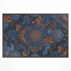 TEPPICH 120x180 cm Elegante Blumen Vintage Arrangement