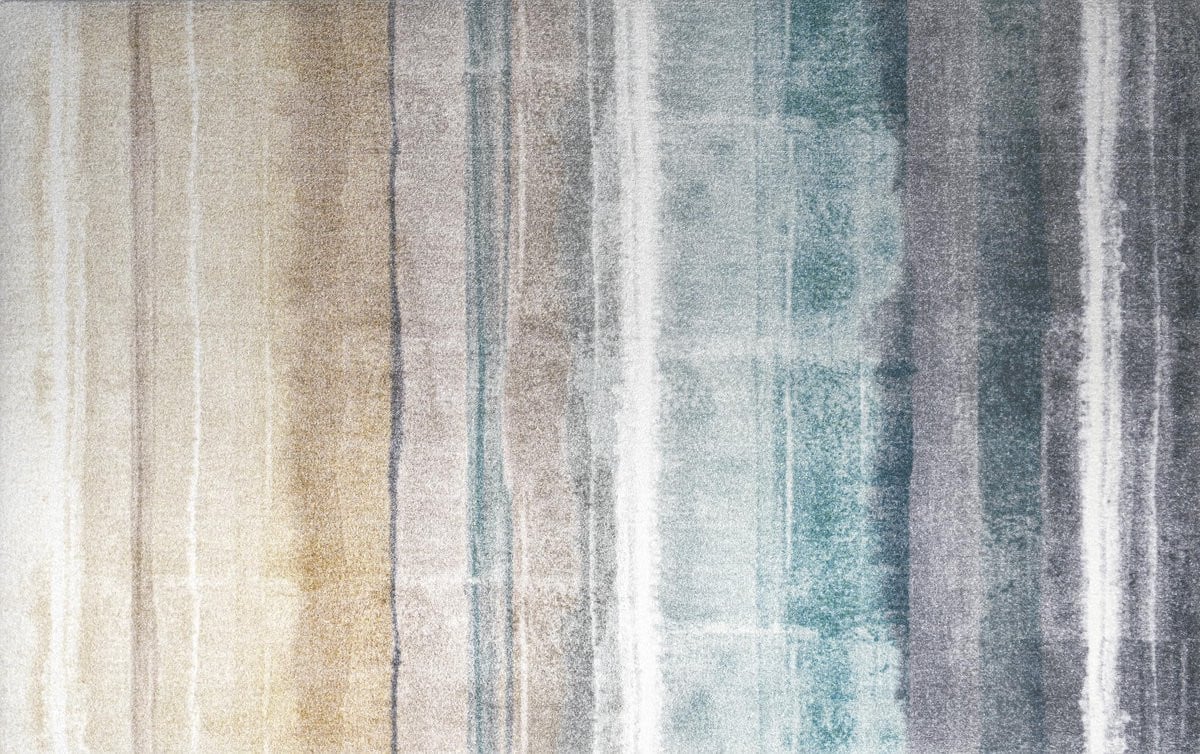SnelShoppen Wash + Dry Frerik Deurmat, kleurrijk polyamide, 110 x 175 cm