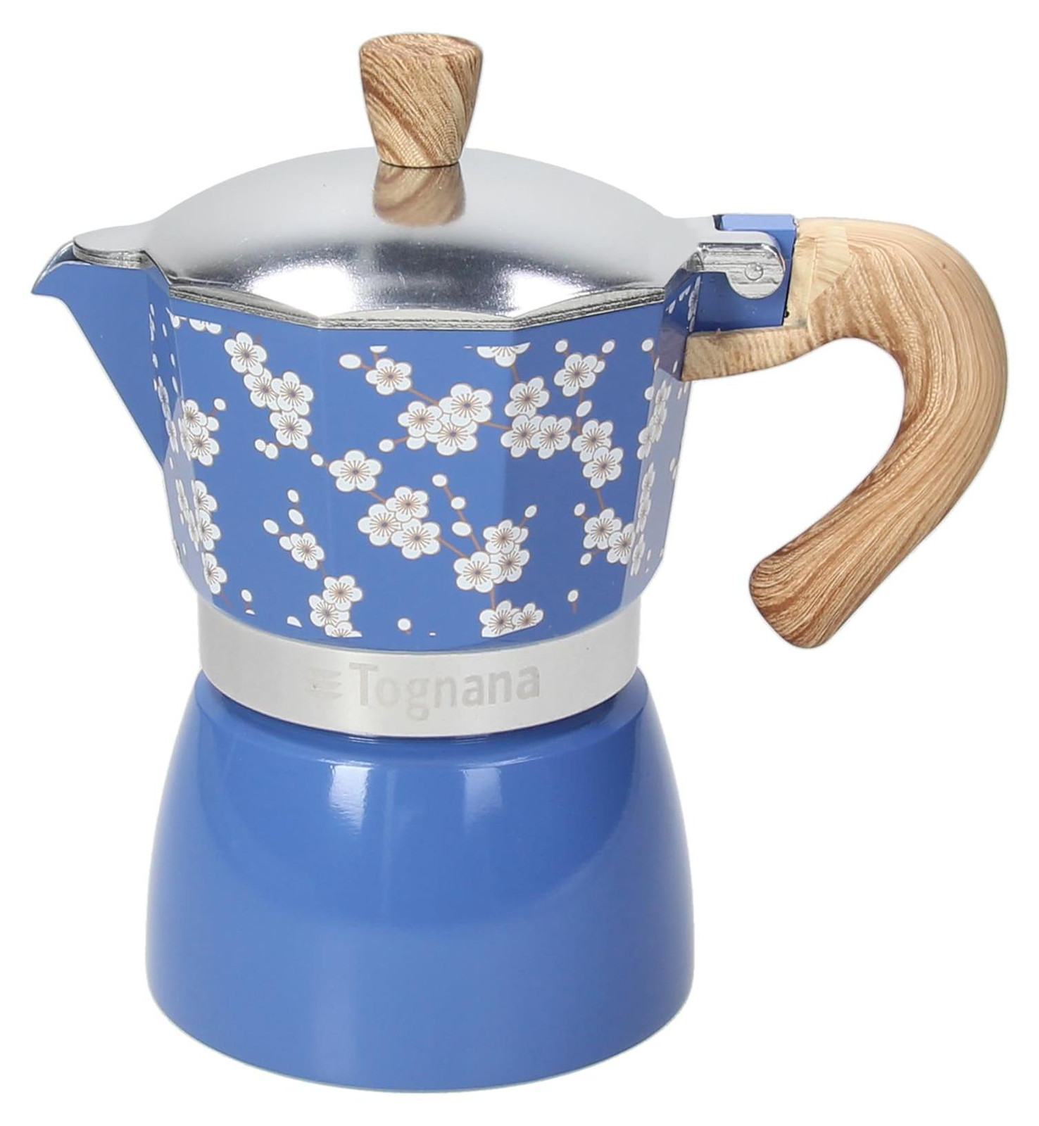 Dripio Espressomachine voor 6 kopjes, blauw, 380 ml