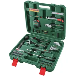 Bosch Zubehör, Werkzeugkoffer, Werkzeug Set, 73-tlg. (73 Teile)