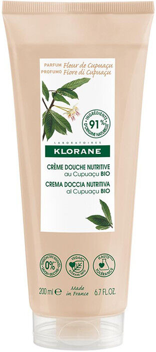 Klorane Crème Douche au Beurre de Cupuaçu BIO Bain & Douche chez Kalista