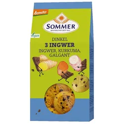 Cookies - Dinkel 3 Ingwer