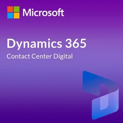 Microsoft Dynamics 365 Contact Center Digital - NPO (NCE)