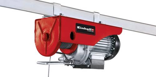 Einhell 2255130 Elektrischer Seilhebezug Tragfähigkeit (mit Umlenkrolle) 250kg Tragfähigkeit (ohne Umlenkrolle) 125kg