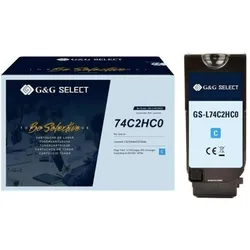 G&G, Toner, Kompatibler Toner ersetzt 74C2HCE – SELECT, 12 Seiten