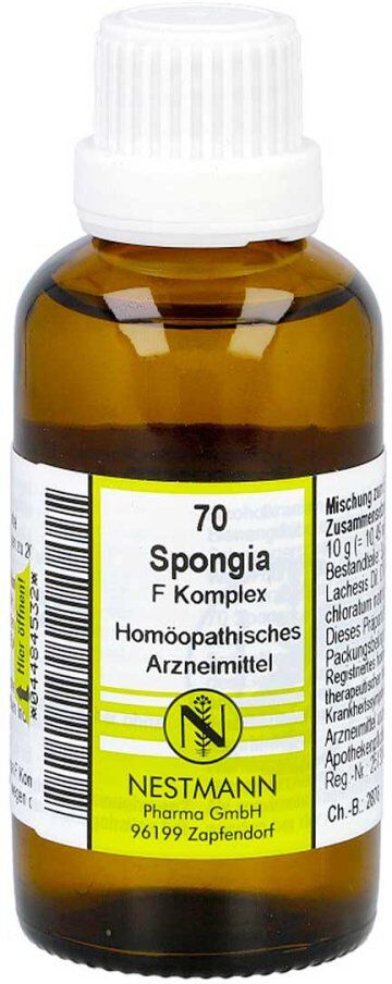 NESTMANN Spongia F Komplex Nummer 70 Dilution