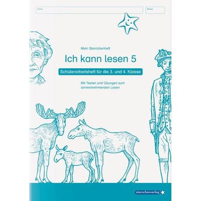 Ich kann lesen 5 - Schülerarbeitsheft für die 3. und 4. Klasse, Taschenbuch von Sternchenverlag GmbH,Katrin Langhans, Sternchenverlag,