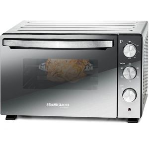 Rommelsbacher Minibackofen BGS 1500, 1500 Watt, mit Umluft & Drehspieß, 30 Liter